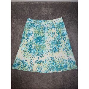 Women’s Eddie Bauer Cotton Midi Colorful Skirt 6